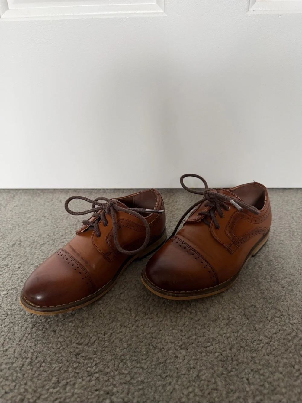Stacy Adams Kids' Dickinson Cap Toe Oxfords - Size Toddler 7 - Medium Width